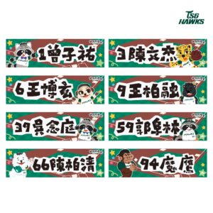 【預購】動物群鷹會主題球員應援毛巾