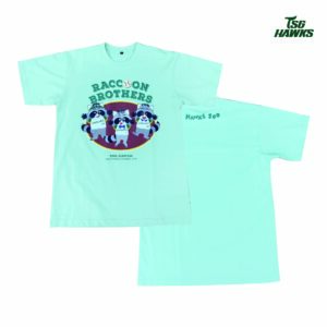 【預購】動物群鷹會主題短T-浣熊三兄弟款