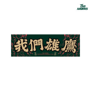 【預購】2025鷹樂祭_我們雄鷹霸氣應援巾