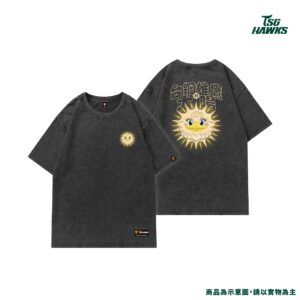 台鋼雄鷹的太陽主題短T 大大的TAKAMEI款