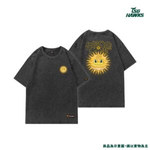 台鋼雄鷹的太陽主題短T 大大的TAKAO款