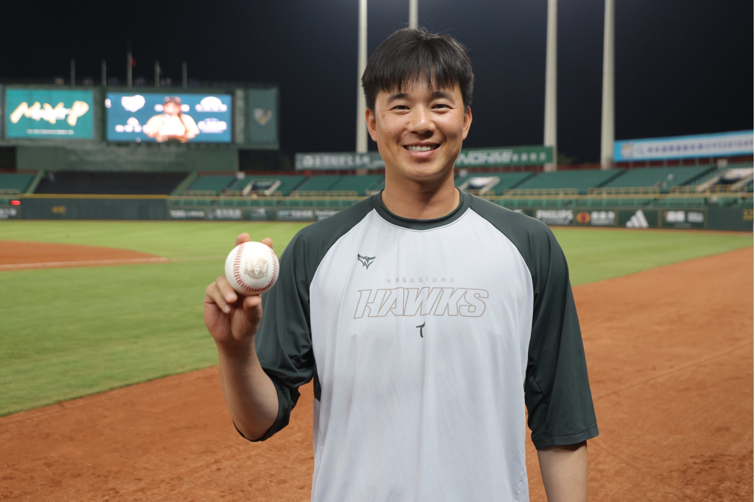 Read more about the article 黃子鵬澄清湖主場初登板 隊友火力支援助攻本季首勝