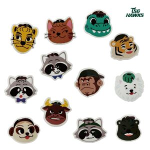 2026動物群鷹會主題 動物大集合貼紙包