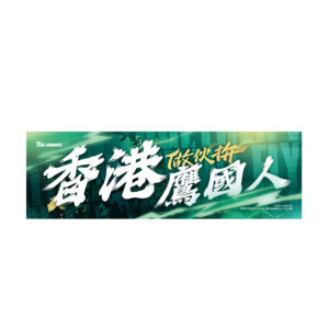 【預購】鷹國人做伙拚 國際友好應援毛巾