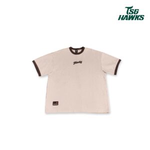心動的巧克力牛奶滾邊TEE