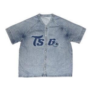 TSG HAWKS水洗牛仔棒球衫 ( 一般版 )_藍